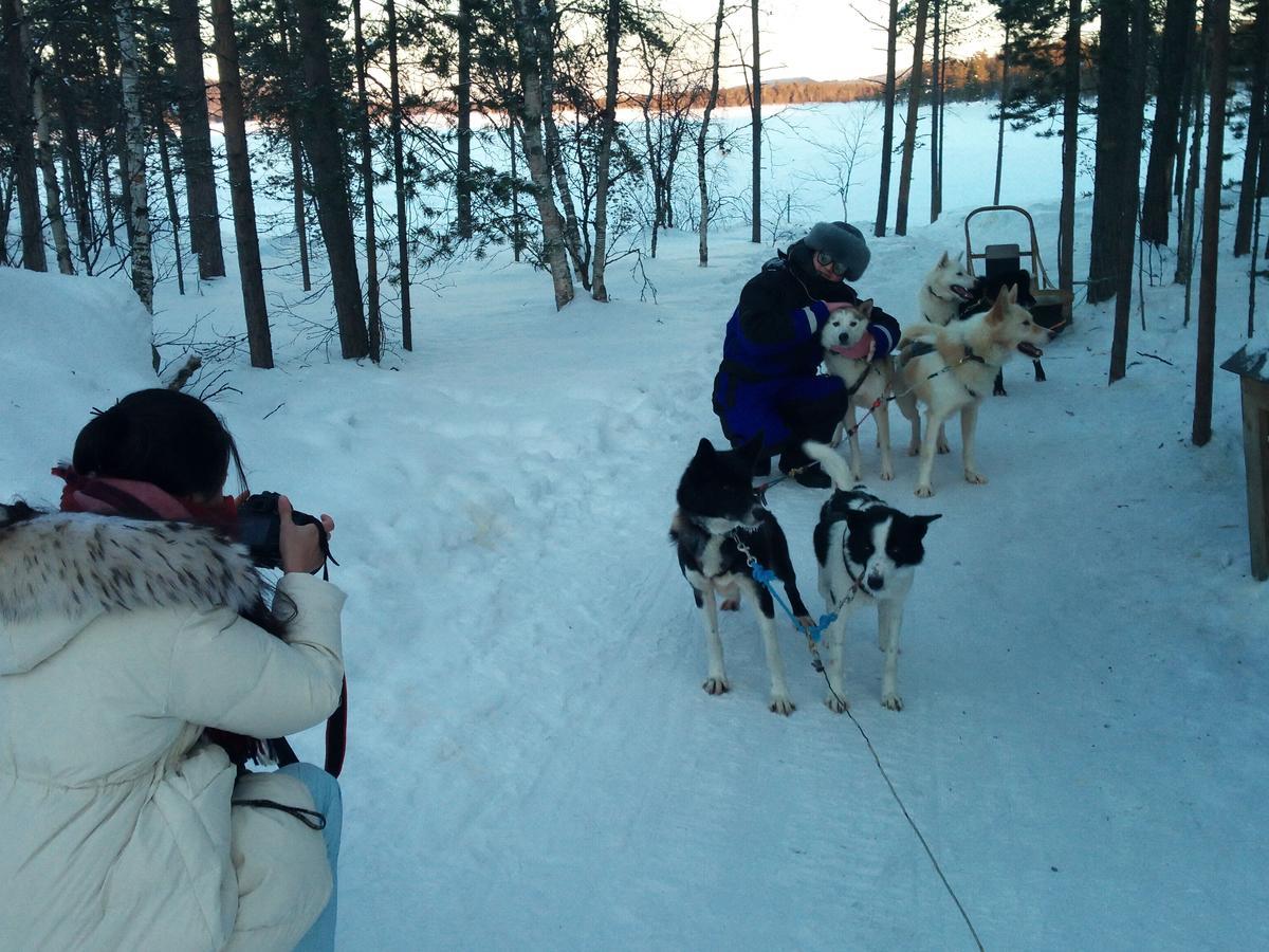 Auroracabin Chalets Villa Saariselkä Exterior foto